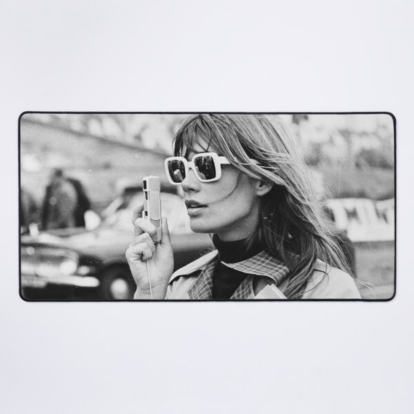 Item preview, Francoise Hardy Fashion Photography - Black and White Vogue Photoshoot designed and sold by HoneymoonHotel.