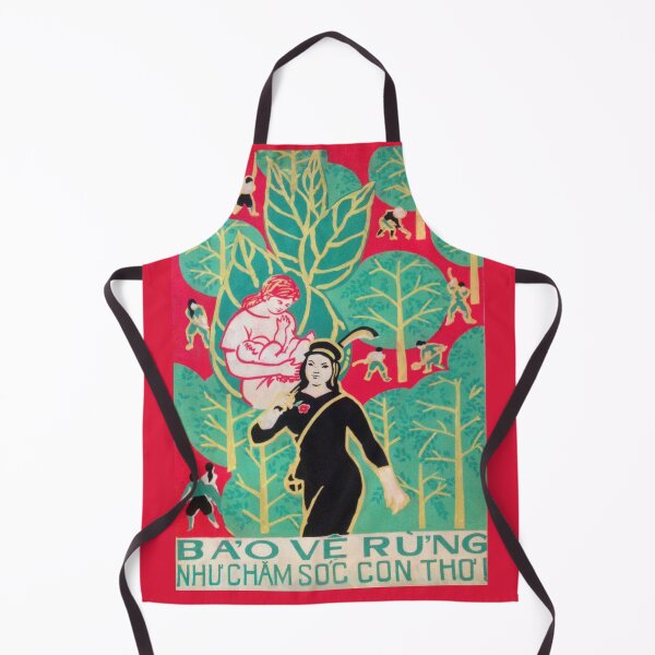 Item preview, Vietnamese Poster 'Protect forests like nurturing babies!'  designed and sold by Onodera.