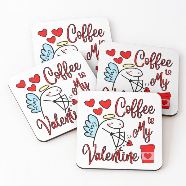 Item preview, Coffee is My Valentine , Coffee life, coffee Lovres designed and sold by hijasminflower.