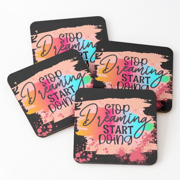 Item preview, Stop Dreaming Start Doing, Motovational Quotes Cute designed and sold by the-NAME-.