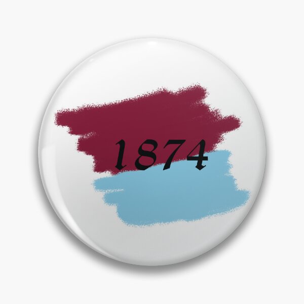 Item preview, 1874 Claret and Blue designed and sold by Duncan Day.