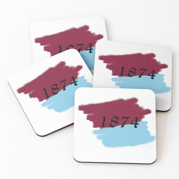 Item preview, 1874 Claret and Blue designed and sold by Duncan Day.