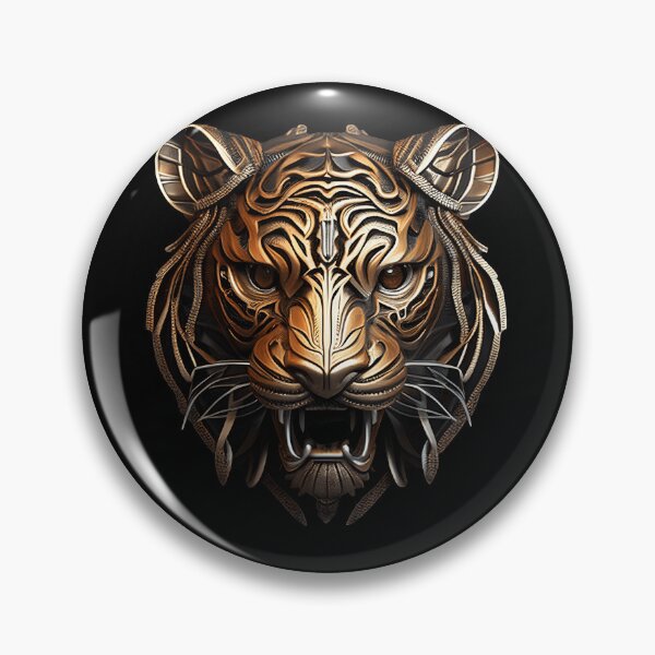 Item preview, Tiger - The Metal Collection designed and sold by FiveIntentions.