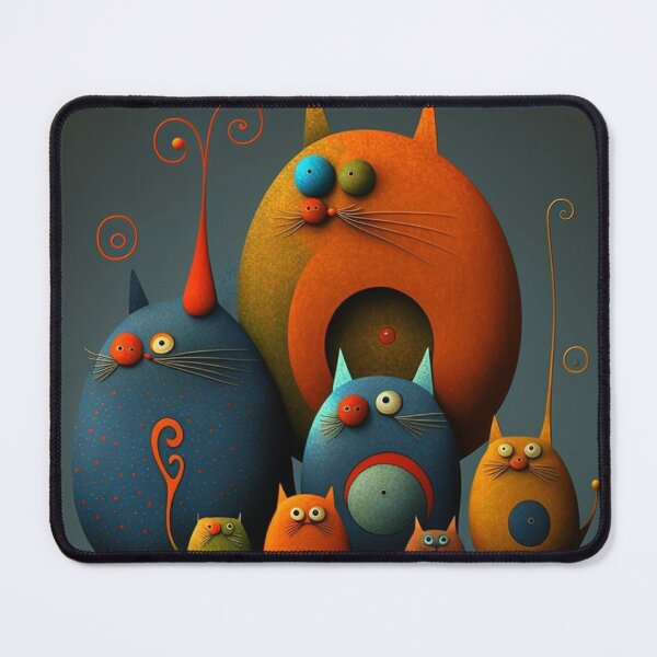 Item preview, Cats Funny Silly looking  designed and sold by Home-of-art.