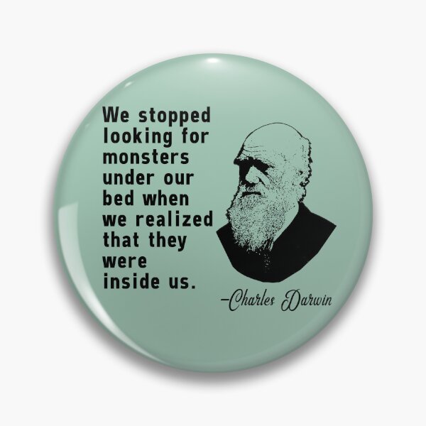Artikelvorschau,  Charles Darwin Zitat über die Menschheit entworfen und verkauft von Greenbaby.