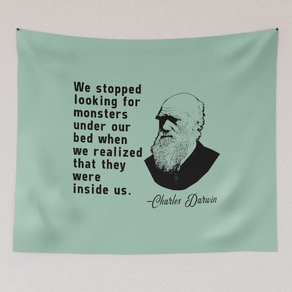 Item preview,  Charles Darwin Quote on Humanity designed and sold by Greenbaby.