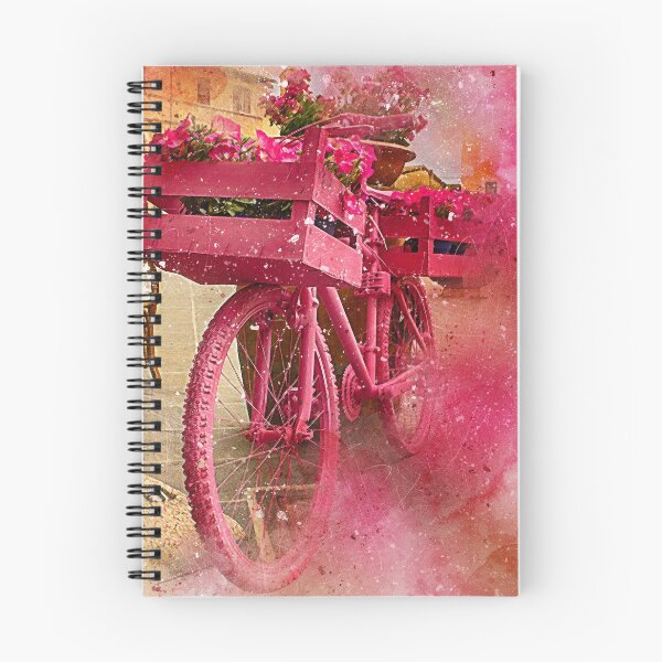 Item preview, Bicycle supported on a barrel abstract painting designed and sold by RafaelLima7.