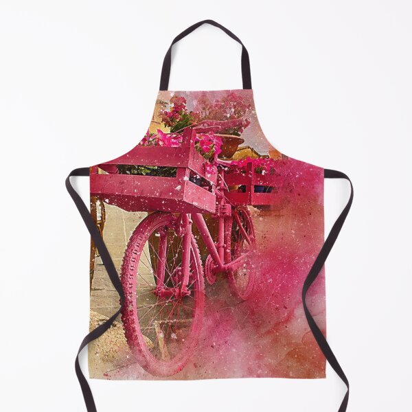 Item preview, Bicycle supported on a barrel abstract painting designed and sold by RafaelLima7.