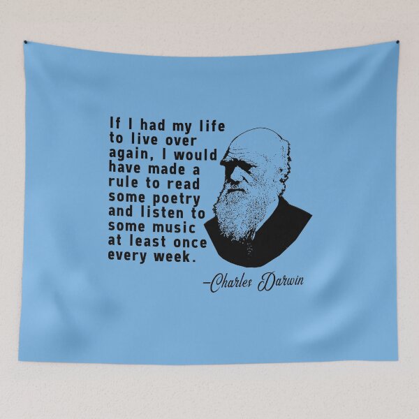Item preview,  Charles Darwin Quote on Music and Poetry designed and sold by Greenbaby.