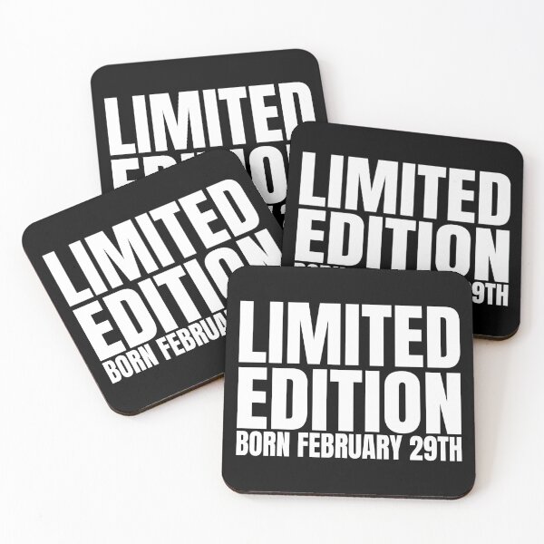 Item preview, Leap Year February 29th Limited Edition Birthday designed and sold by uFit.
