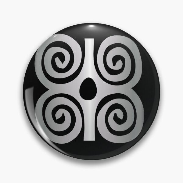 Item preview, Símbolo  Adinkra Africano cinza designed and sold by GirlaineSQ.