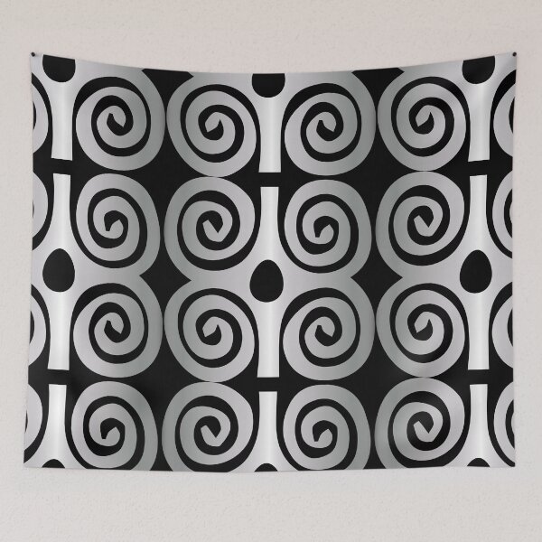 Item preview, Símbolo  Adinkra Africano cinza designed and sold by GirlaineSQ.