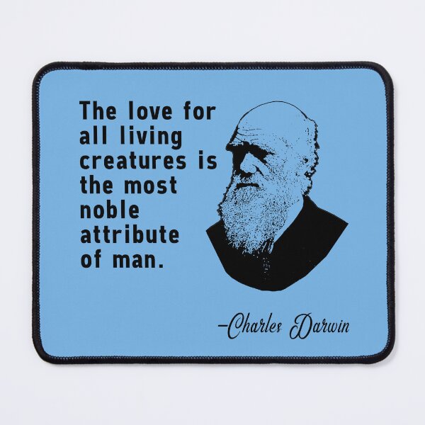 Item preview, Charles Darwin Quote on Animals designed and sold by Greenbaby.