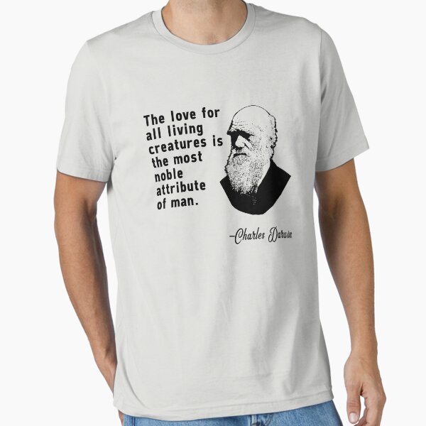 Item preview,  Charles Darwin-Zitat über Tiere designed and sold by Greenbaby.