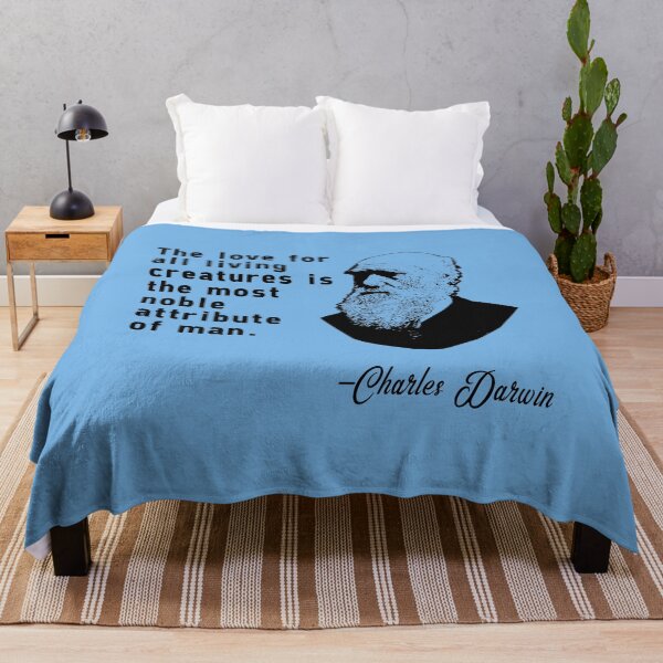 Item preview, Charles Darwin Quote on Animals designed and sold by Greenbaby.