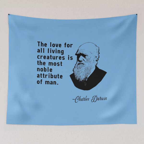 Item preview,  Charles Darwin Quote on Animals designed and sold by Greenbaby.