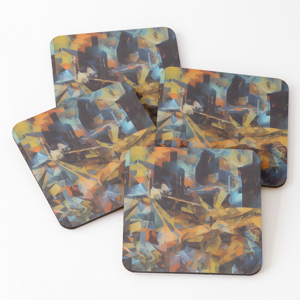 Item preview, Coasters (Set of 4) designed and sold by threlando.