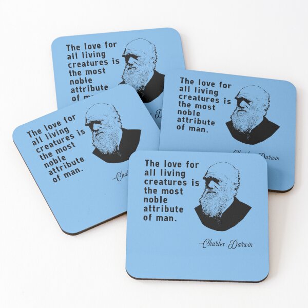 Item preview,  Charles Darwin Quote on Animals designed and sold by Greenbaby.