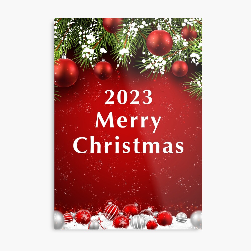 Fanart Stranger Things Mery Christmas 2022 Design Ornament