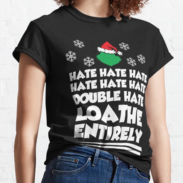  Womens Funny Christmas Shirt No Such Thing As Too Much  Christmas V-Neck T-Shirt : Clothing, Shoes & Jewelry