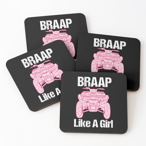 Item preview, Braap Girl ATV Four Wheeler Quad Bike designed and sold by Clara Hollins.