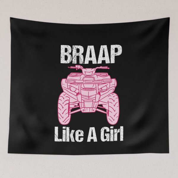 Item preview, Braap Girl ATV Four Wheeler Quad Bike designed and sold by Clara Hollins.