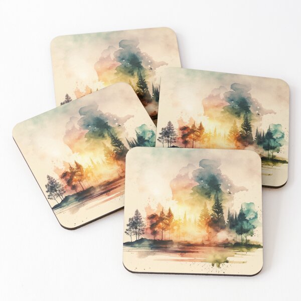 Item preview, Acuarela relajante #74 designed and sold by Avocado Design Studio.