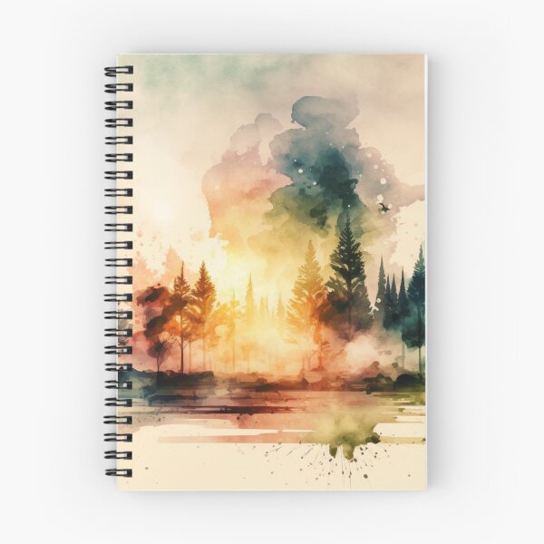 Item preview, Relaxing Watercolor #74 designed and sold by Avocado Design Studio.