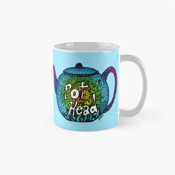 Item preview, Rainbow Tea Pot Head designed and sold by Julie Erin Designs.