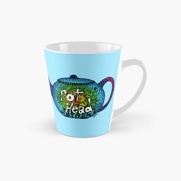 Item preview, Rainbow Tea Pot Head designed and sold by Julie Erin Designs.