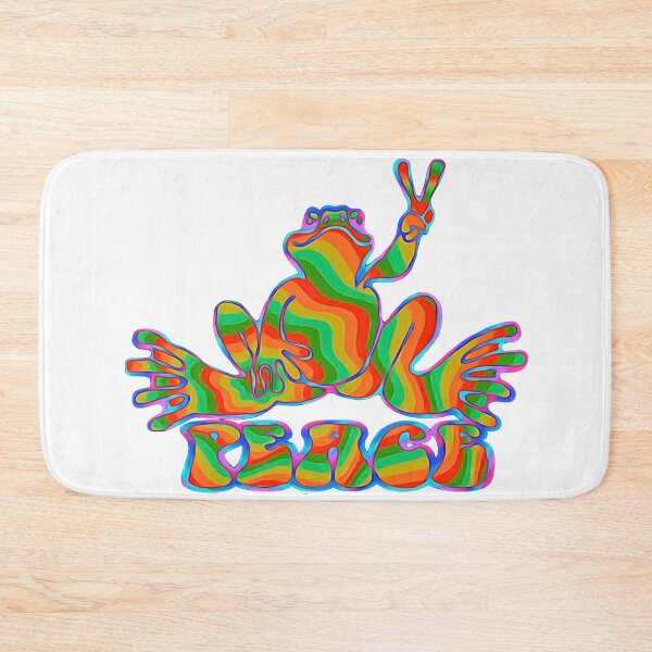 Item preview, Green Yellow Red Peace Frog designed and sold by natnat7w.