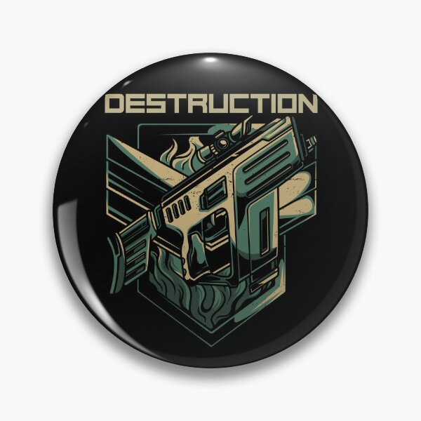 Item preview, Destruction Futuristic Gun designed and sold by SamuraiGaming.