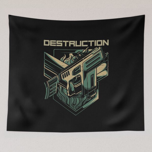 Item preview, Destruction Futuristic Gun designed and sold by SamuraiGaming.