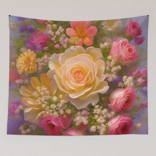 Item preview, 011723air8 Imaginary Winter Bouquet designed and sold by Campbell Gallery.
