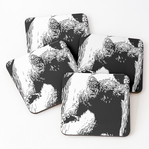 Item preview, Scary wild bigfoot  designed and sold by OneUpArtDesigns.