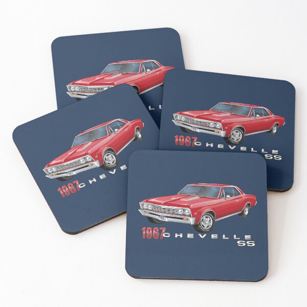Item preview, Bright Red 1967 Chevelle Super Sport designed and sold by bjcoving.