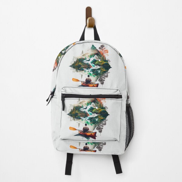 Item preview, Canoe kayak on the lake designed and sold by pixeldizajn.