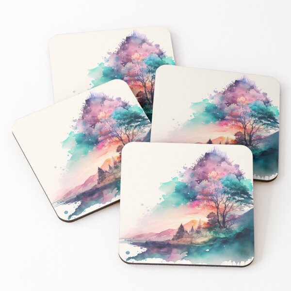 Item preview, Relaxing Watercolor #77 designed and sold by Avocado Design Studio.