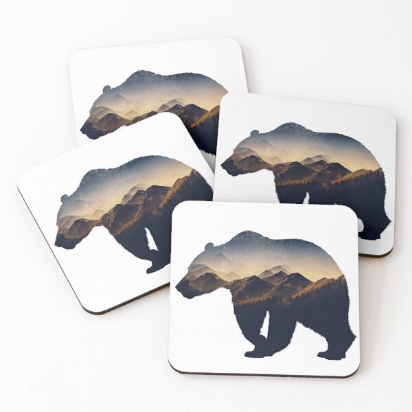 Item preview, Mountain Bear designed and sold by raindigitalart.