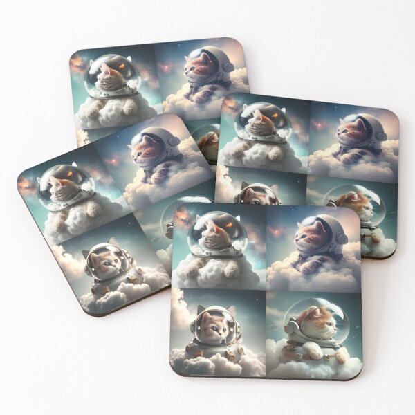 Item preview, astro cats designed and sold by YMStore.