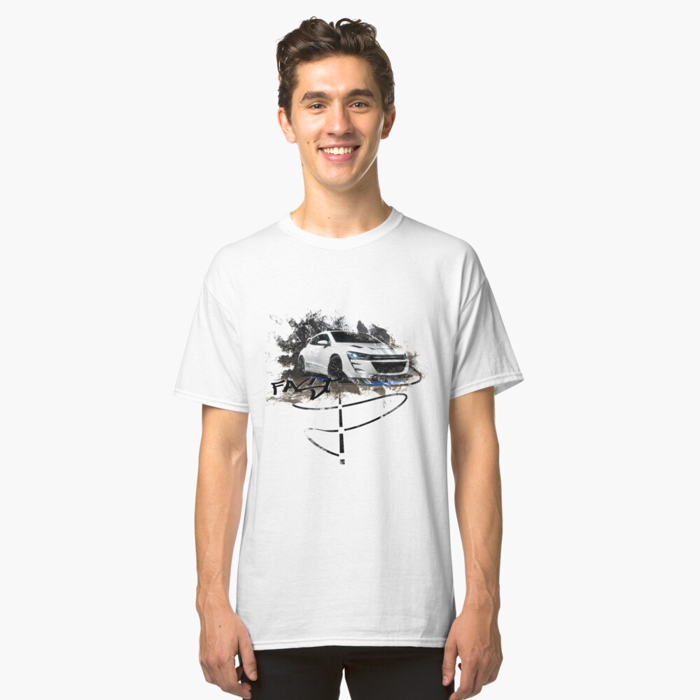 Exhood Tuning Car at Night 1 Classic T-Shirt