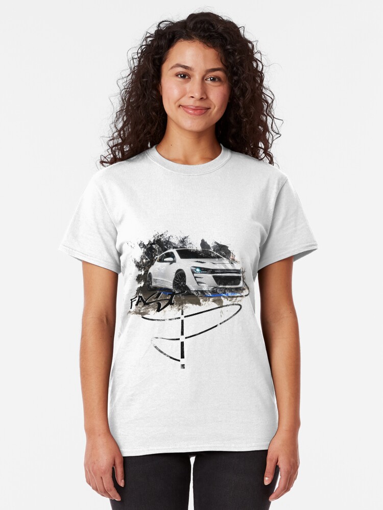 Alternate view of Exhood Tuning Car at Night 1 Classic T-Shirt