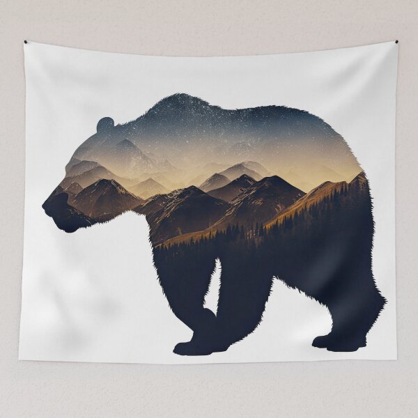 Item preview, Mountain Bear designed and sold by raindigitalart.