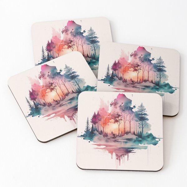 Item preview, Relaxing Watercolor #78 designed and sold by Avocado Design Studio.