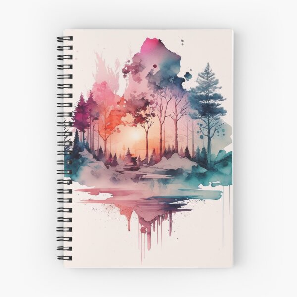 Item preview, Relaxing Watercolor #78 designed and sold by Avocado Design Studio.