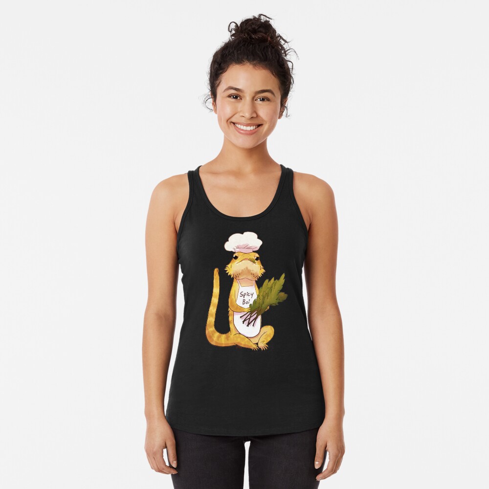 Here comes a Spicy Boy Racerback Tank Top