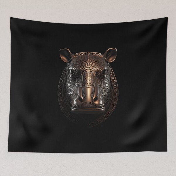 Item preview, Hippo - The Metal Collection designed and sold by FiveIntentions.