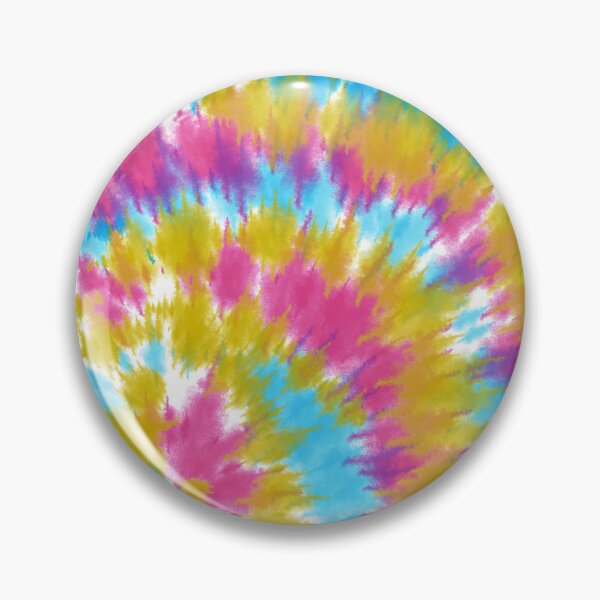 Item preview, Retro Tye Dye Pattern In Blue, Yellow, And Pink designed and sold by DEC02.
