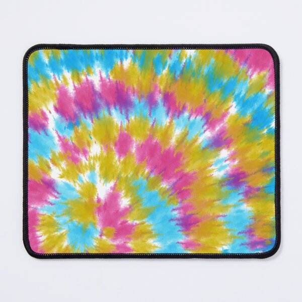Item preview, Retro Tye Dye Pattern In Blue, Yellow, And Pink designed and sold by DEC02.