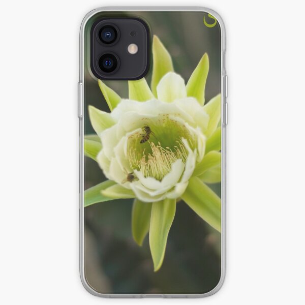 Princess of the Night - Bloom with Playful Bees iPhone Soft Case
